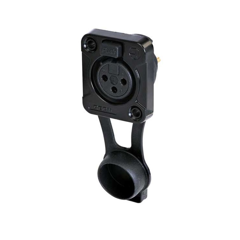 Conector Xlr 3P Hembra Rean Rrx3Fz0020 Bk