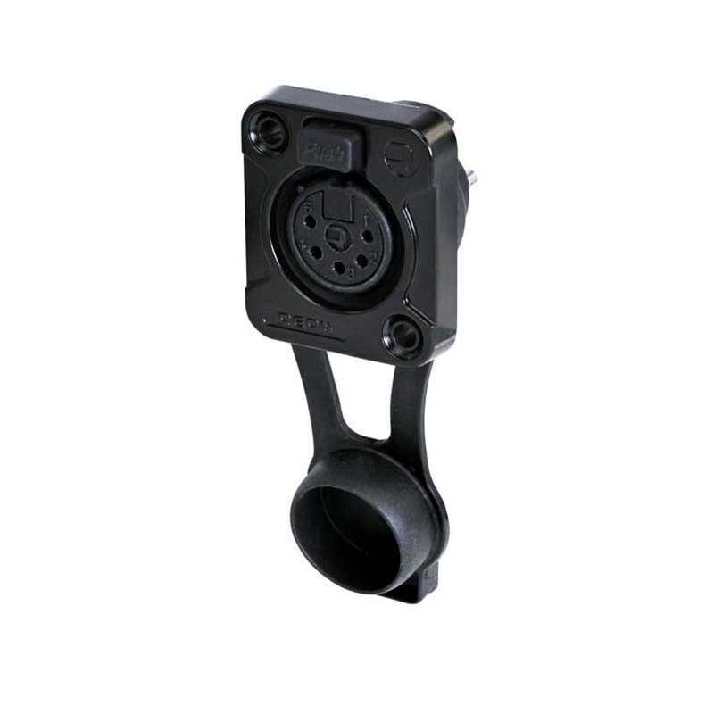 Conector Xlr Hembra 5P Rean Rrx5F-Z-001-0 Bk