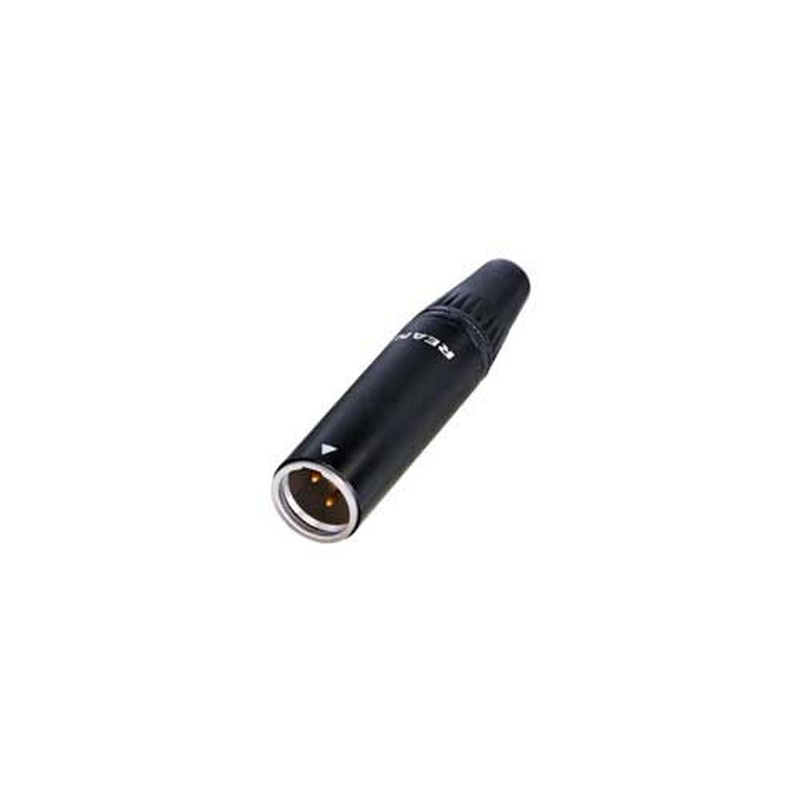 CONECTOR TINY XLR 3P MACHO REAN RT3MCB