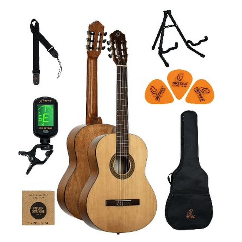 GUITARRA ELECTROACUSTICA ORTEGA PICKER PACK 4/4