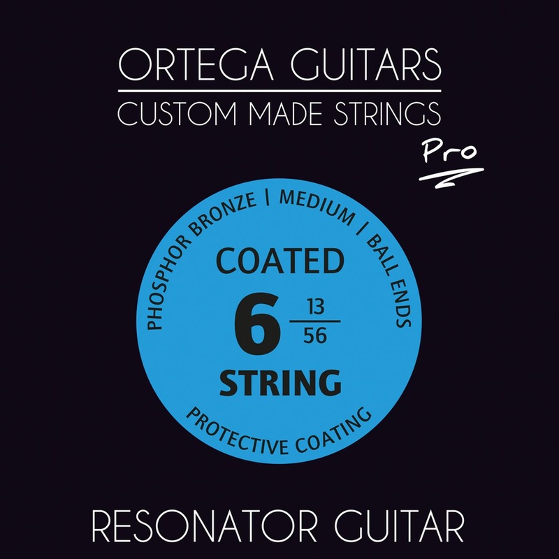 Cuerda Gitarra Resonadora Ortega Rsp-M Phosphor Bronze 013-056