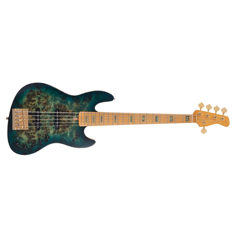 BAJO DE 5 CUERDAS MARCUS MILLER V10-5 TRANS GREEN SATIN