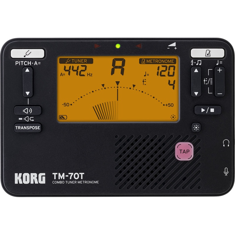 Afinador Cromático Korg Tm-70T Bk