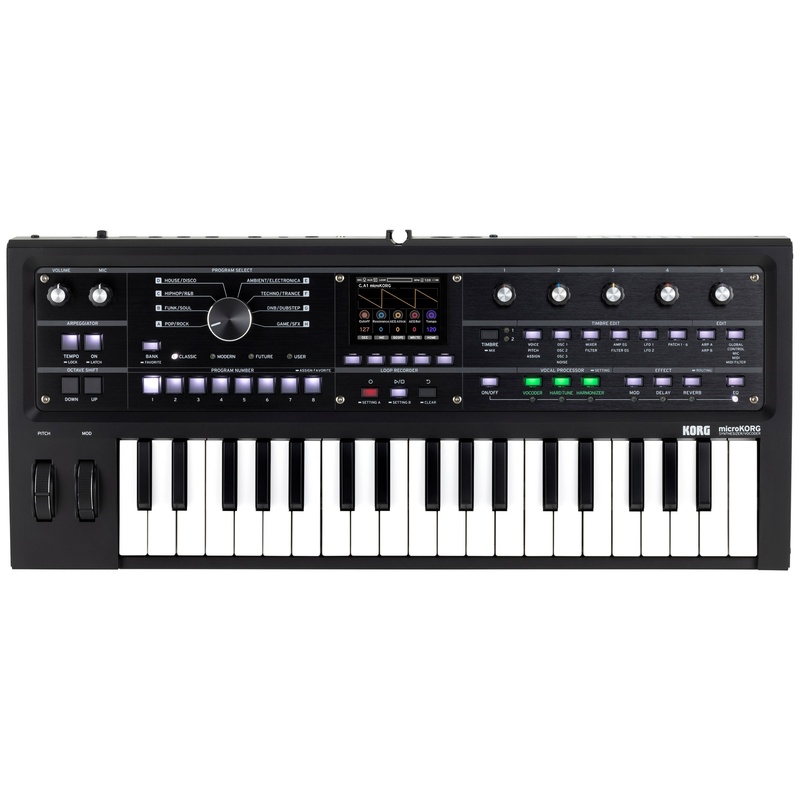 Teclado Sintetizador Korg Microkorg 2 Bk Ltd