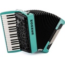 Acordeón De Piano Cromático Hohner Bravo Mycolor Iii 72 Wind