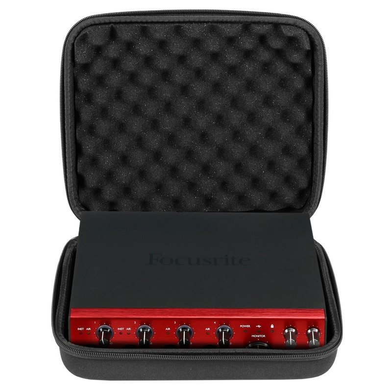 Funda Dj Udg Gear U8507Bl Creator Focusrite Scarlett 2I2/4I4+4Pre/2Pre Hardcase Bk