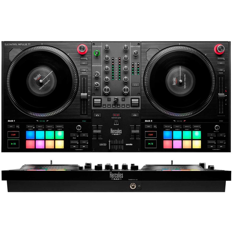 CONTROLADOR DE DJ HERCULES DJ INPULSE T7