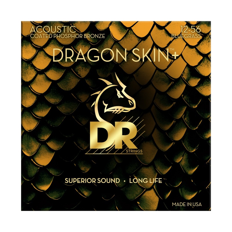 CUERDAS ACUSTICA DR DAP-12/56 DRAGON SKIN+