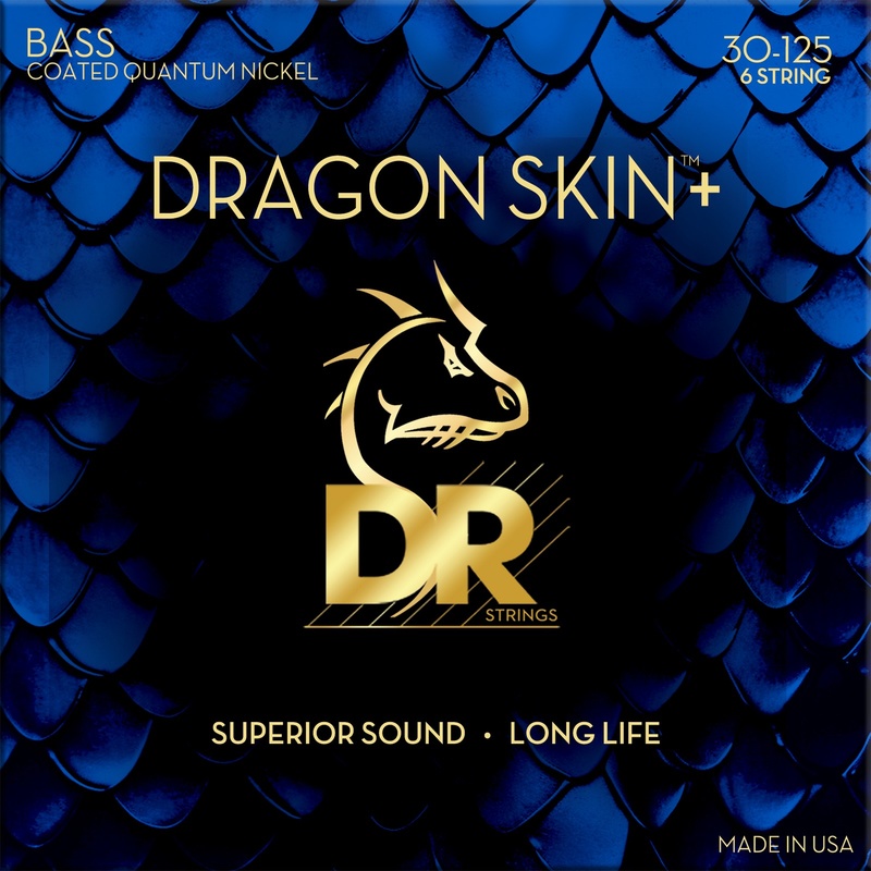 CUERDAS BAJO DR DBQ6-30 DRAGON SKIN+