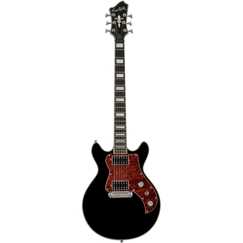 Guitarra Eléctrica Single Cut Hagstrom Megin Bk