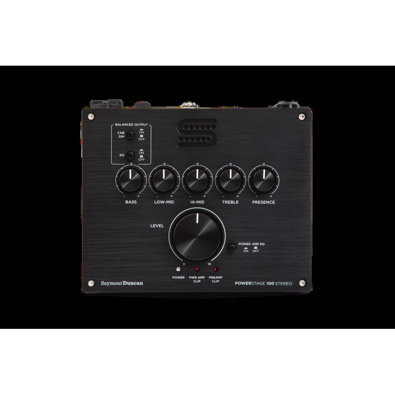 AMPLIFICADOR CABEZAL SEYMOUR DUNCAN POWER STAGE 100W BK