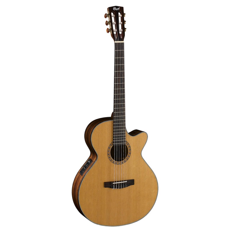Guitarra Clásica Con Previo Cort Cec7 Nat