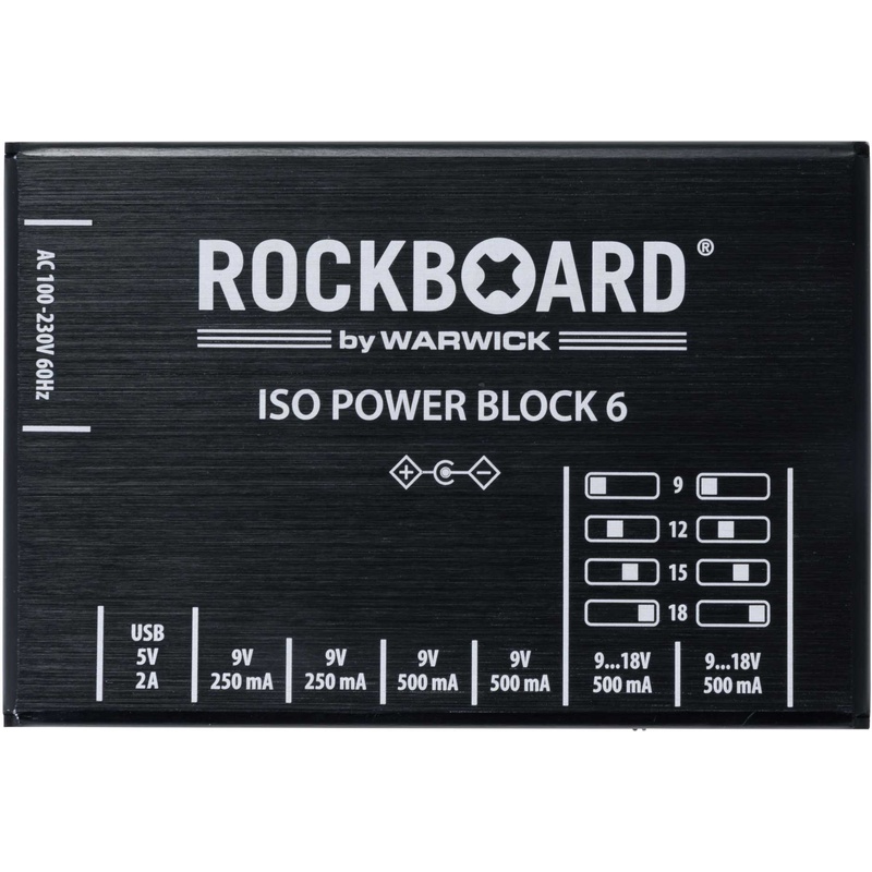 FUENTE DE ALIMENTACIÓN ROCKBOARD ISO POWER BLOCK V6 IEC