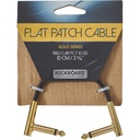 CABLE PLANO ROCKBOARD GOLD SERIES 10 CM