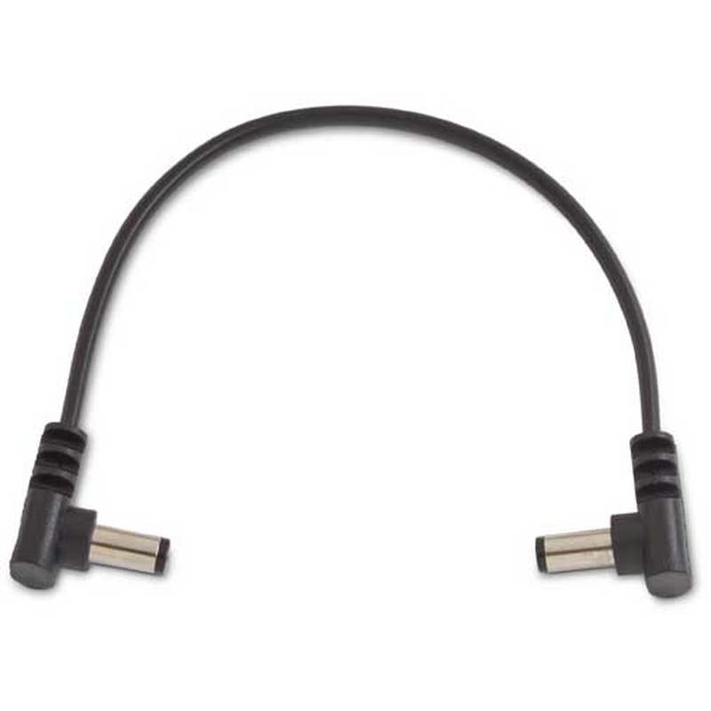 Cable De Alimentación Rockboard Flat Power Cable Angled-Angled 15 Cm