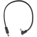 CABLE DE ALIMENTACIÓN PLANO ROCKBOARD FLAT POWER CABLE ANGLED-STRAIGHT 30 CM