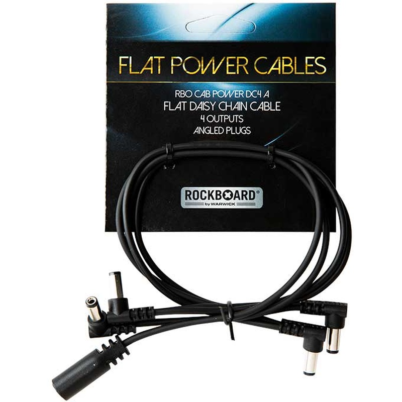 Cable Pedalboard Rockboard Flat Daisy Chain 4A
