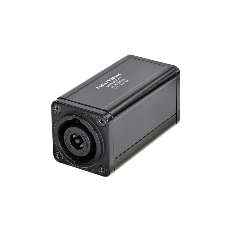 Adaptador Speakon Neutrik Nl8Mmxx Bk