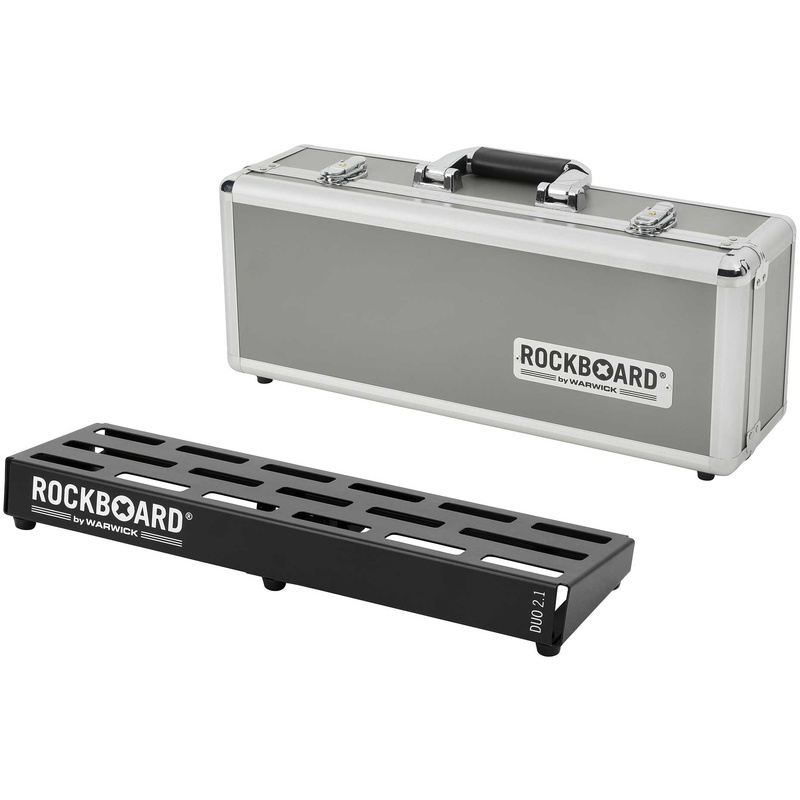 Pedalboard Rockboard Duo 2.1 With Flight Case