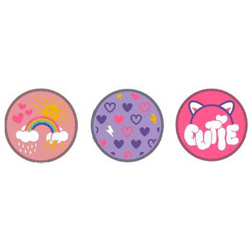 Parche Ritter Rxbdg18 Cute (Set Of 3)