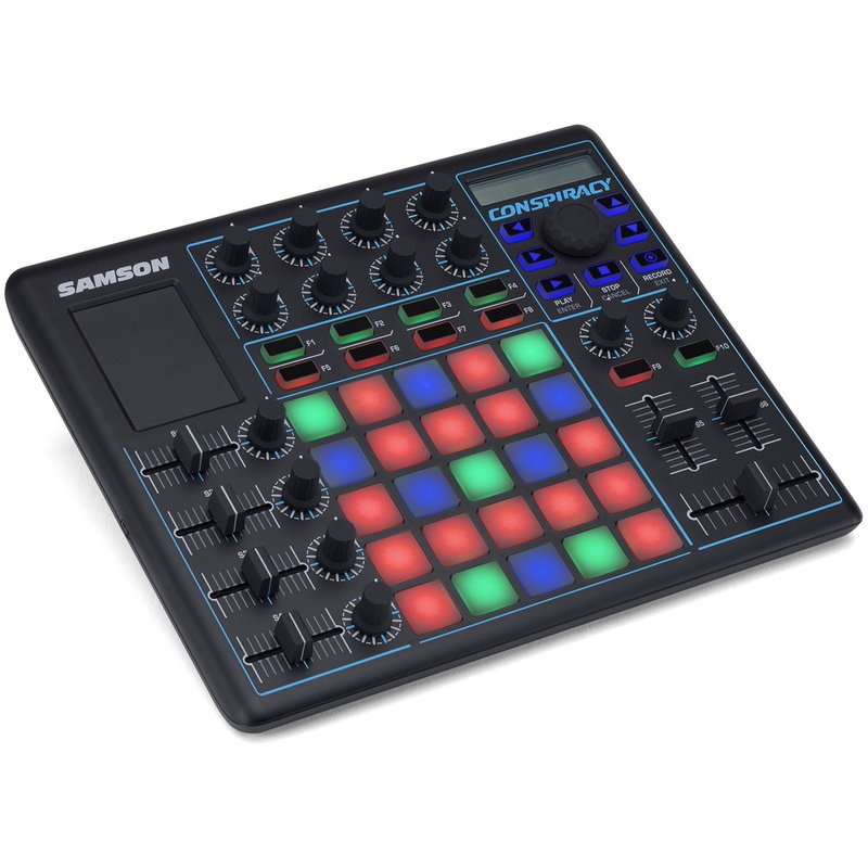 SUPERFICIE DE CONTROL MIDI SAMSON CONSPIRACY