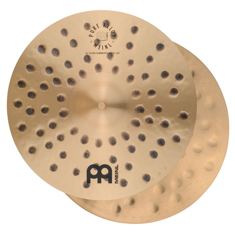 HI-HAT MEINL PURE ALLOY EXTRA HAMMERED 14
