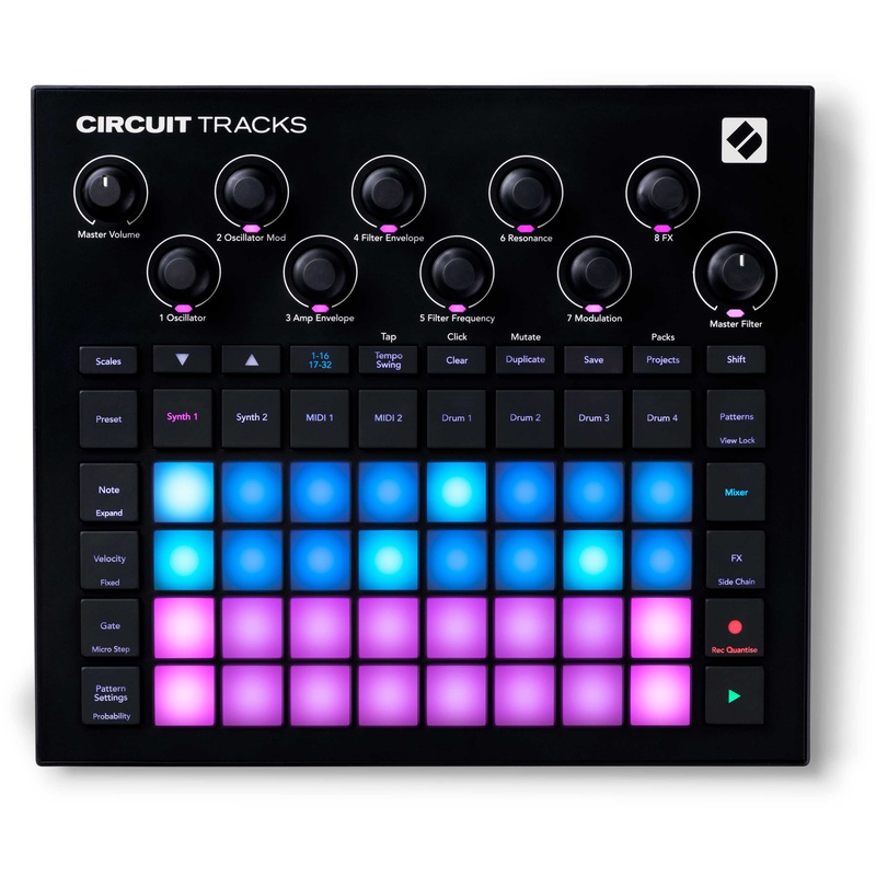 MÓDULO DE SINTETIZADOR NOVATION CIRCUIT TRACKS