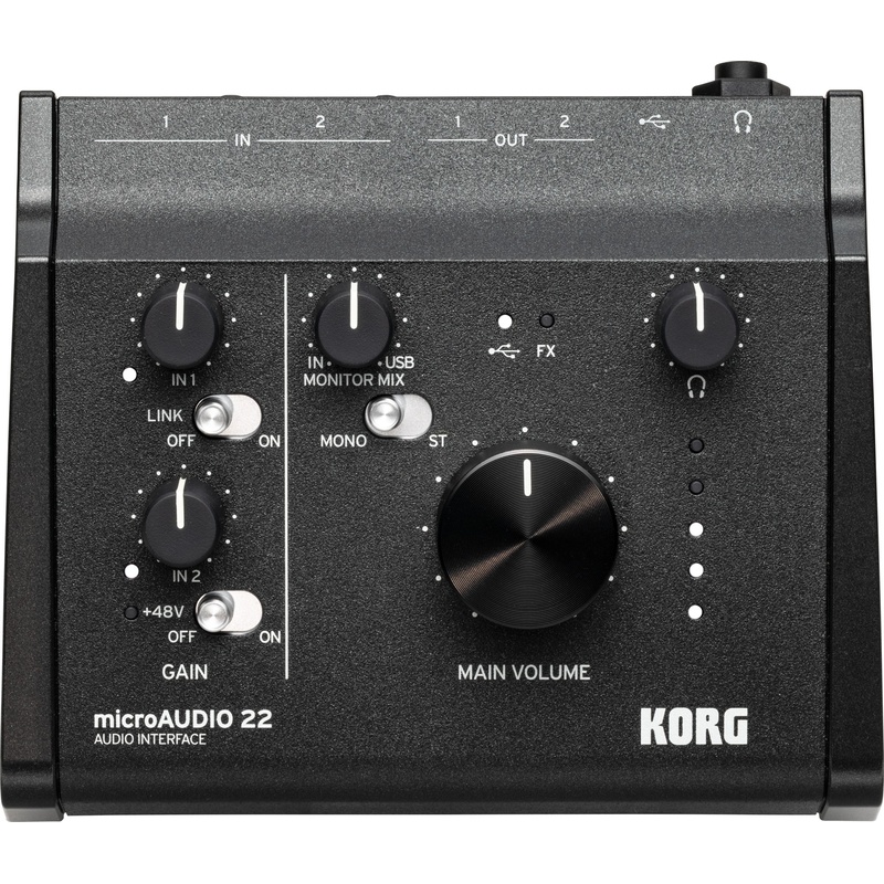INTERFACE DE AUDIO USB KORG MICROAUDIO22