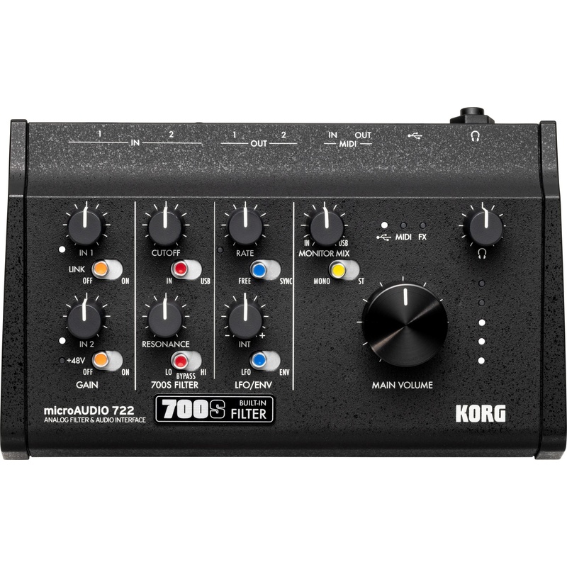 INTERFAZ DE AUDIO KORG MICROAUDIO 722