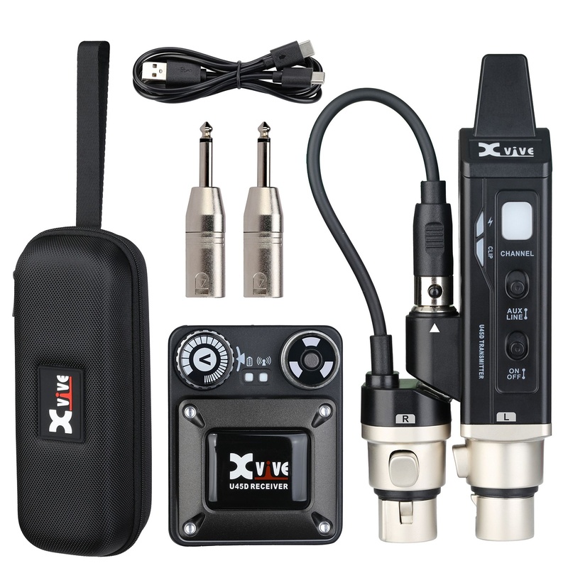 MONITOR IN-EAR XVIVE U45D BK