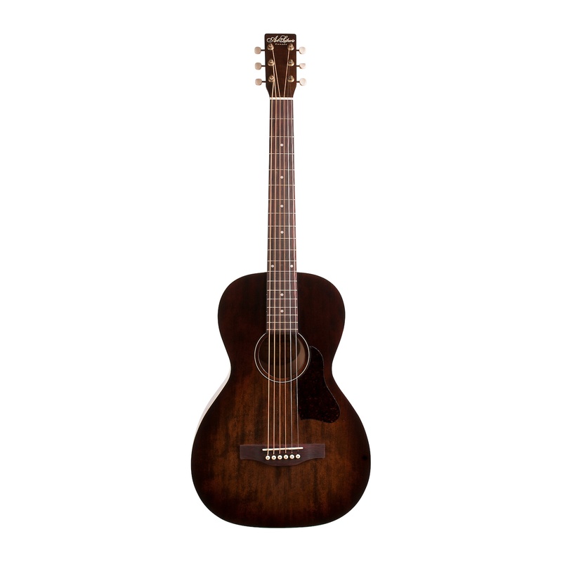 GUITARRA ACUSTICA PARLOR A&L ROADHOUSE BOURBON BURST A/E