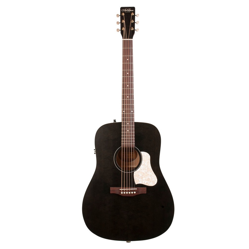 GUITARRA ACUSTICA DREADNOUGHT A&L AMERICANA QIT BK