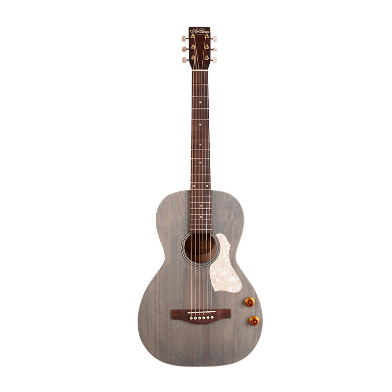 Guitarra Acústica Parlor A&L Roadshe Q-Discrete Denim Blue