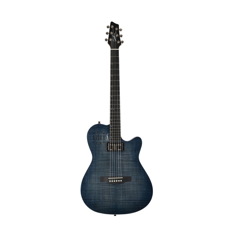 GUITARRA ELÉCTRICA GODIN A6 ULTRA DENIM BLUE FLAME