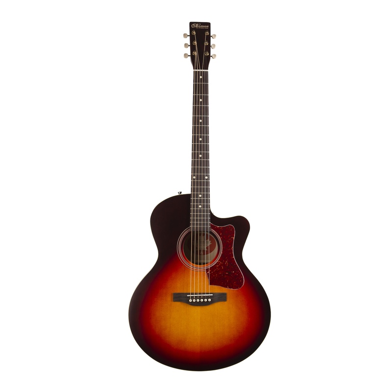 Guitarra Acústica Norman B18 Cw Mj Cherry Burst A/E