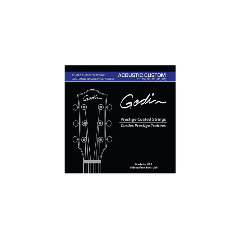 Cuerdas Acustica Godin Coated Phosphor Bronze 12-53