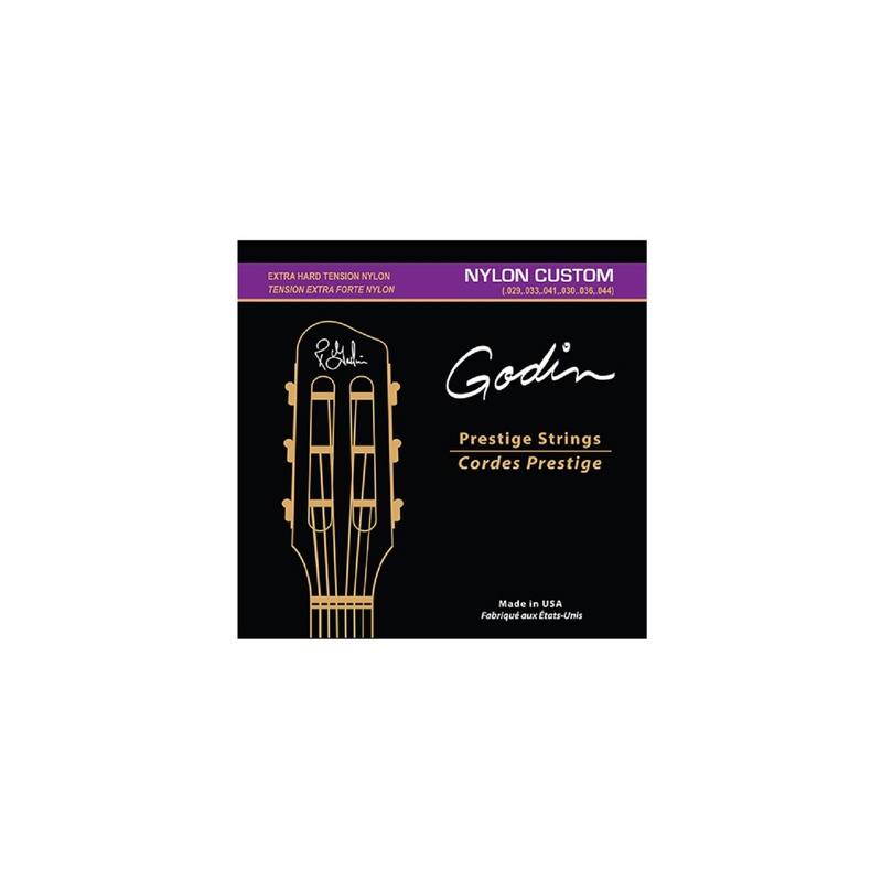 Cuerdas Guitarra Clásica Godin Prestige Extra Hard Tension 29-44
