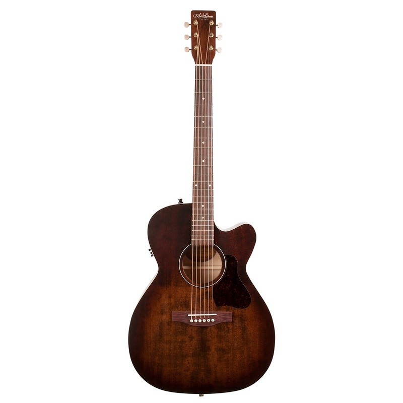 Guitarra Acustica A&L Legacy Bourbon Burst Cw Presys Ii
