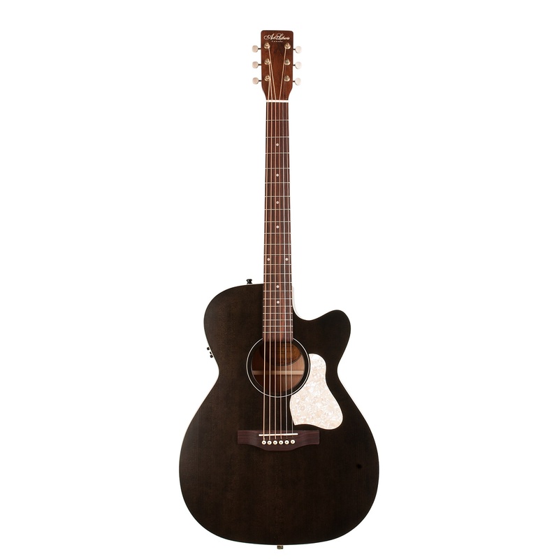 GUITARRA ACUSTICA A&L LEGACY FADDED BLACK CW PRESYS II BK