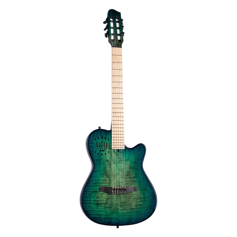GUITARRA ACUSTICA GODIN MULTIAC MUNDIAL DLX LTD OPAL BURST