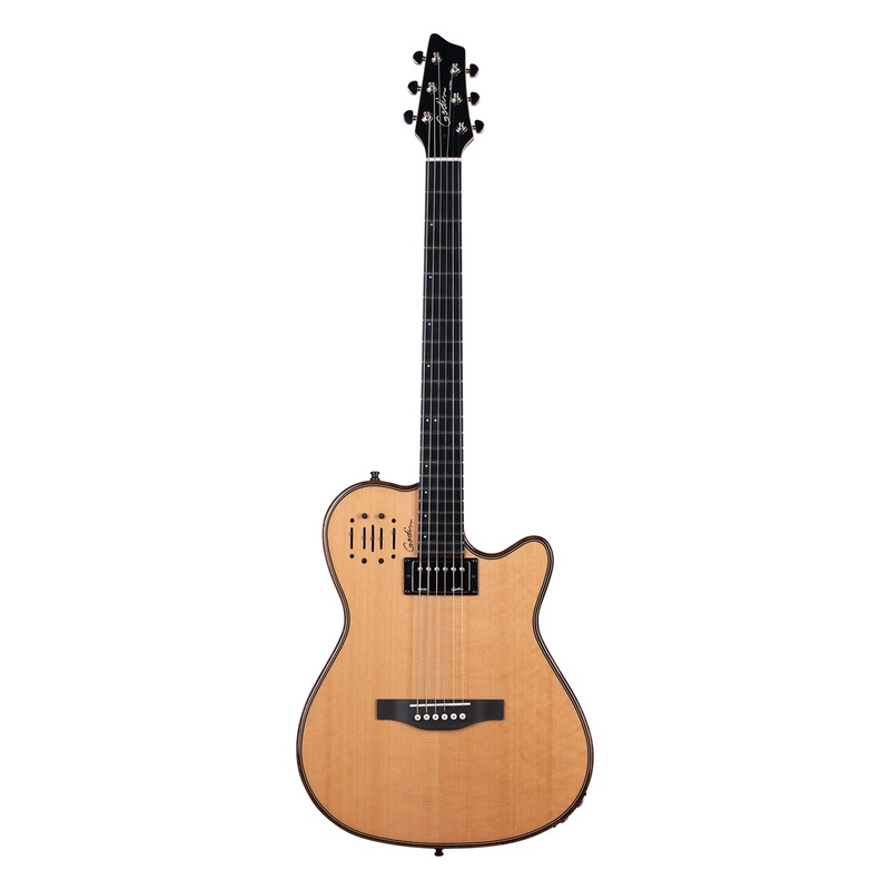 Guitarra Acústica Eléctrica Godin A6 Ultra Dlx Nat
