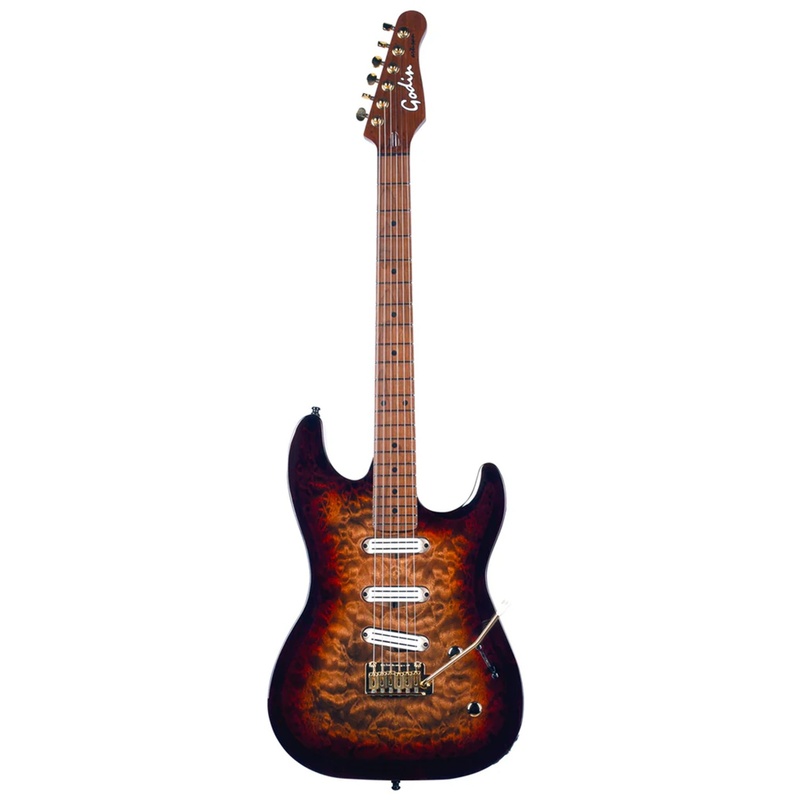 Guitarra Eléctrica Godin St-Iii Artisan Whiskey Burst Mn