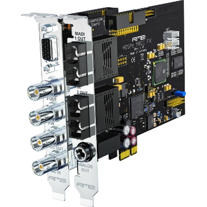 Interfaz De Audio Rme Hdspe Madi Fx