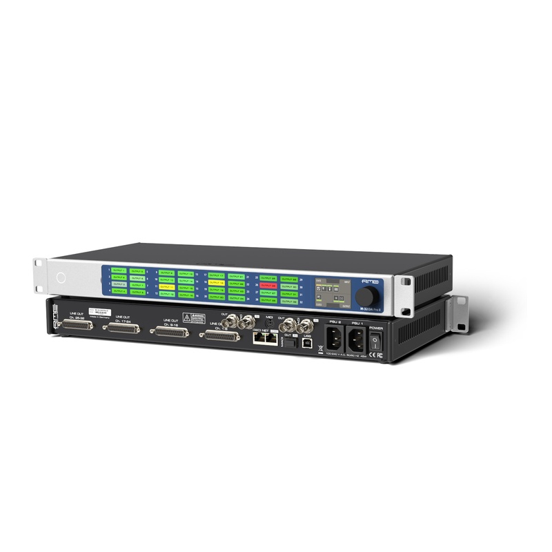 Conversor Digital/Analógico Rme M-32 Da Pro Ii Dante