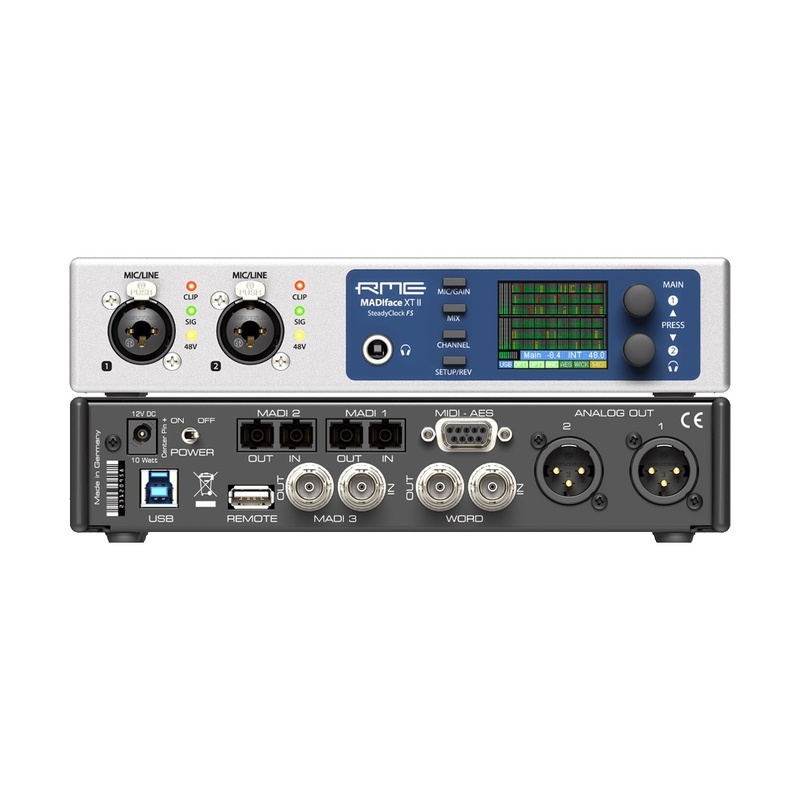 Interfaz De Audio Rme Madiface Xt Ii