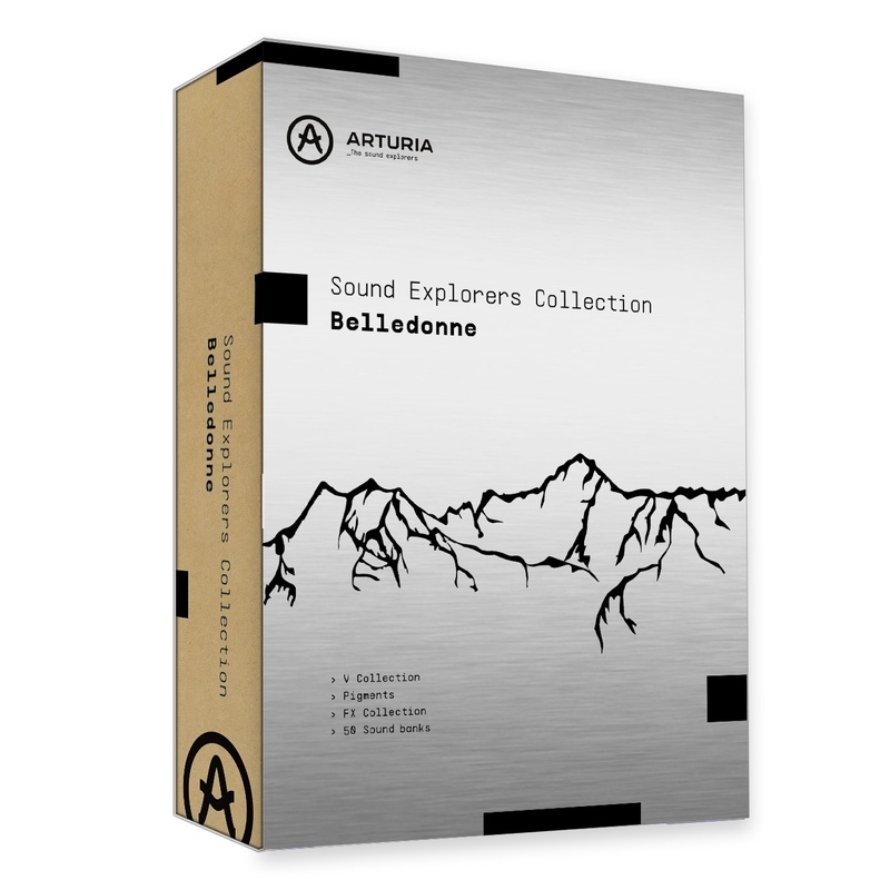 Software Suite Arturia Sound Explorers Collection 2 Belledonne