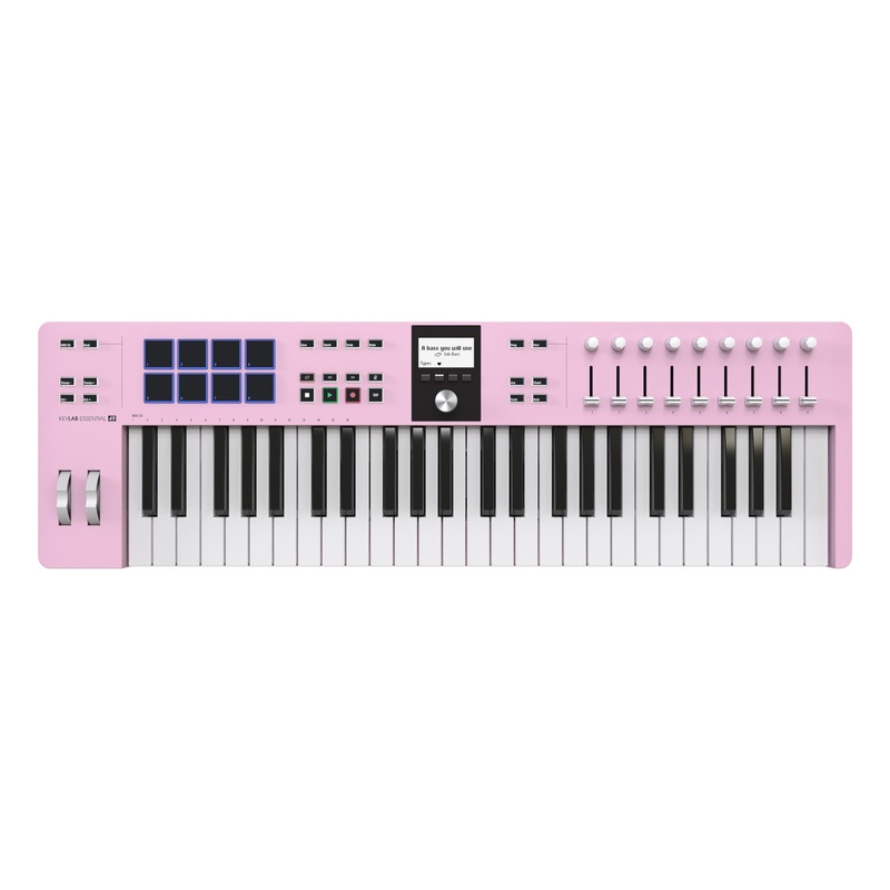 Teclado Controlador Arturia Keylab Essential 49 Mk3 Rose Quartz