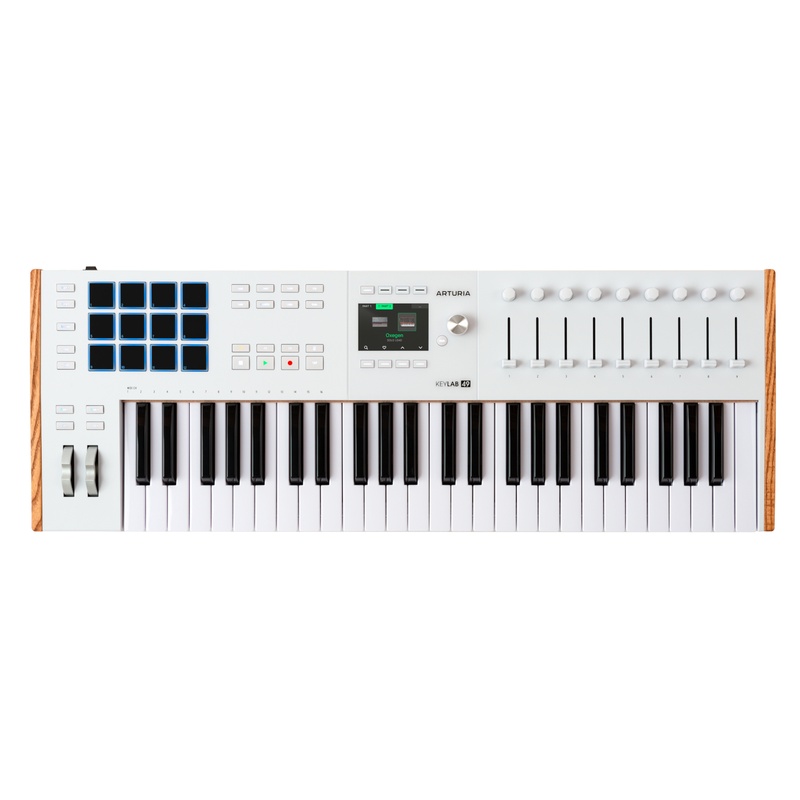 CONTROLADOR MIDI ARTURIA KEYLAB 49 MK3 WH