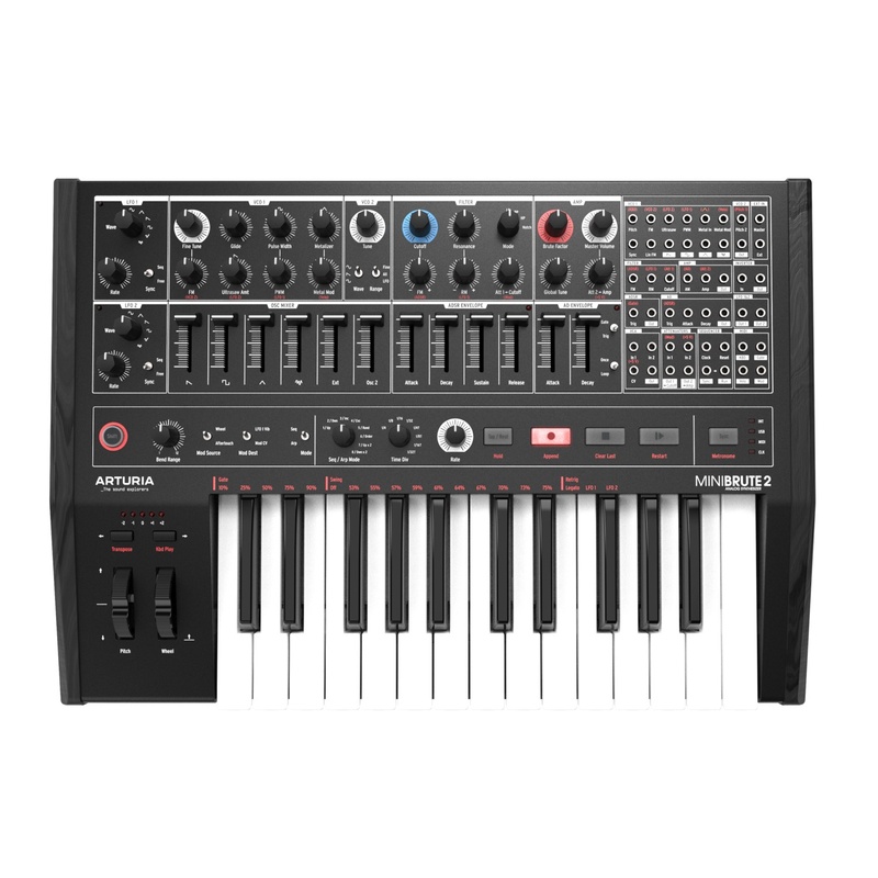 SINTONIZADOR TECLADO ARTURIA MINIBRUTE 2 BK