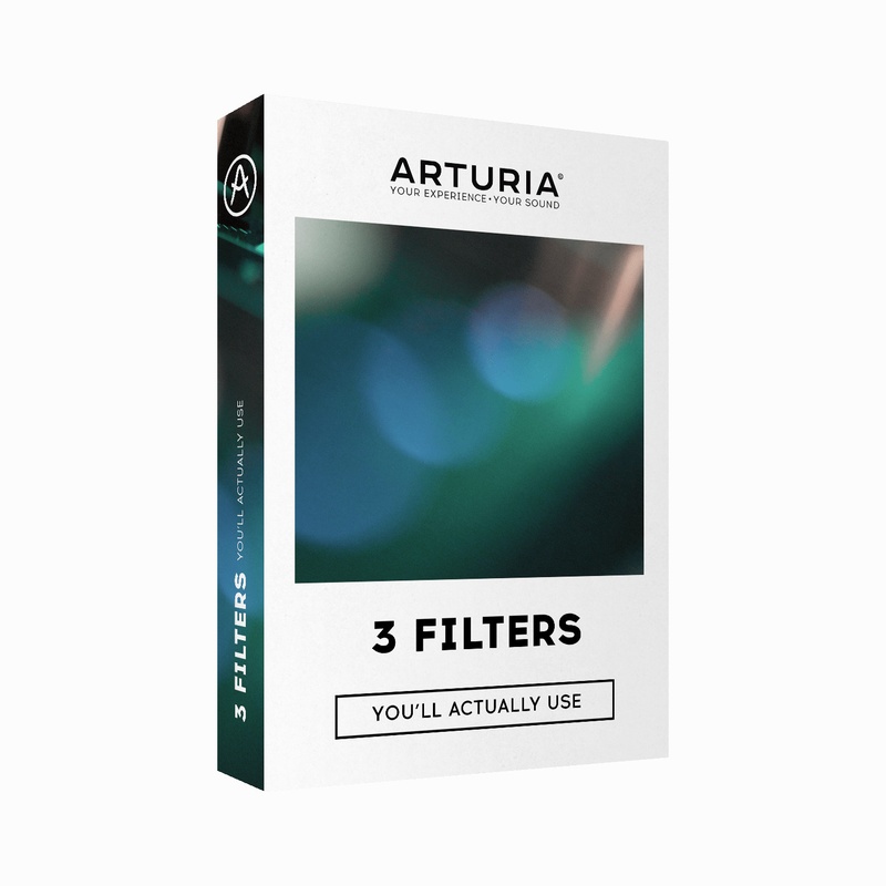 PLUGIN VST/AU/AAX ARTURIA 3 FILTERS YOU'LL ACTUALLY USE